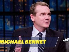 Michael Bennet Seth Meyers Interview