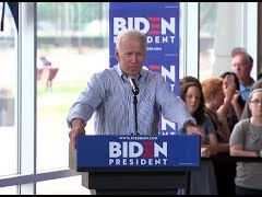 Joe Biden Campaign Rally in Ottuma, Iowa