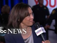 Kamala Harris Post Debate Interview With Tom Llamas