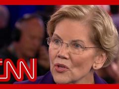 Elizabeth Warren Post Debate Interview With CNN Panel