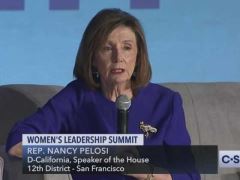 Nancy Pelosi Women's Leadership Summit Forum in Washington, D.C.