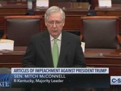 Mitch McConnell Speech Regarding Senate Impeachment Trial Against Donald Trump