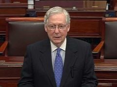 Mitch McConnell Speech on Senate Floor Day After House Impeached President Trump