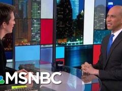Senator Cory Booker Interview With Rachel Maddow