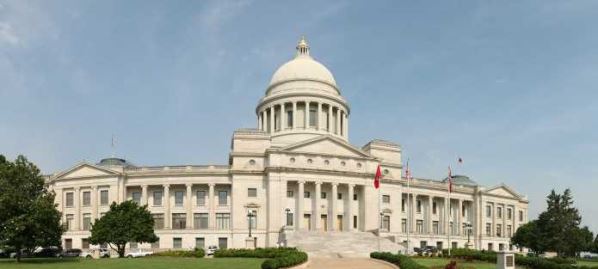 Arkansas State Capitol in Little Rock.