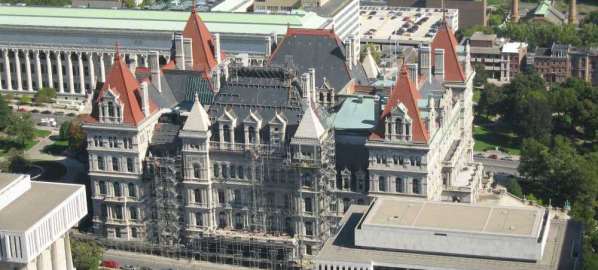 New York State Capitol in Albany.