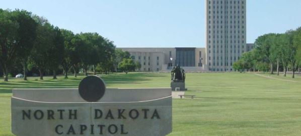 North Dakota State Capitol in Bismarck, North Dakota