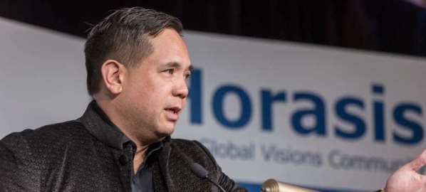  Sean Reyes speaking at Horasis Global China Business Meeting 2019.