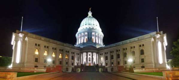 Wisconsin State Capitol in Madison.